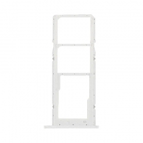Samsung A025 Galaxy A02S 2020 SIM kortholder (hvit) (service pack) (original)