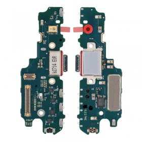 Lanksčioji flex kabel-kontakt Samsung F936 Galaxy Z Fold 4 5G su įkrovimo kontaktu og mikrofonu original (service pack)