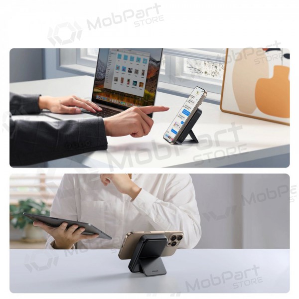 Powerbank Power Bank Joyroom JR-PBM11 22.5W Qi2 Magnetic Wireless 10000mAh svart Powerbank Power Bank Joyroom JR-PBM11 22.5W Qi2 Magnetic Wireless 10000mAh svart
