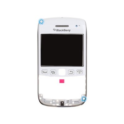 BlackBerry 9790 berøringssensitivt glass su priekiniu rėmeliu og garsiakalbiu (hvit) (brukt, original)
