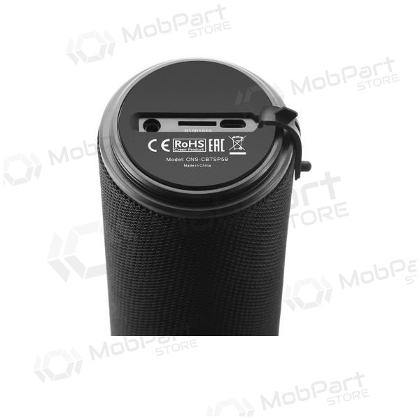Bluetooth bærbar topphøyttaler CANYON CNS-CBTSP5 (MicroSD, AUX, BT V5.0, 1200mAh) (svart)