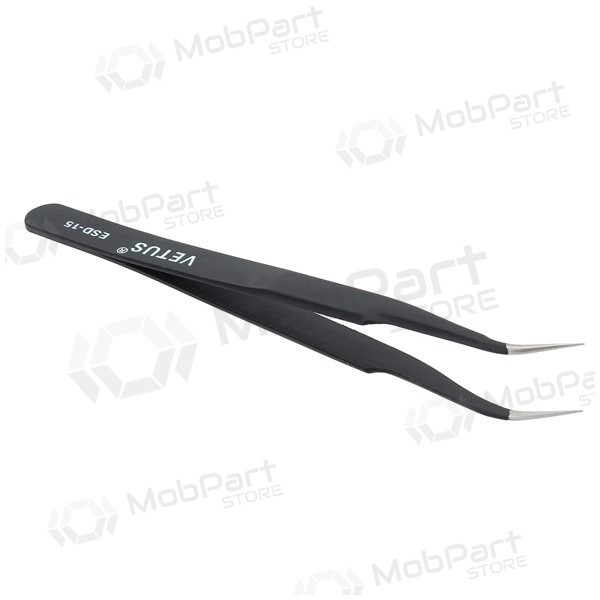 Pinsett i metall ESD-15