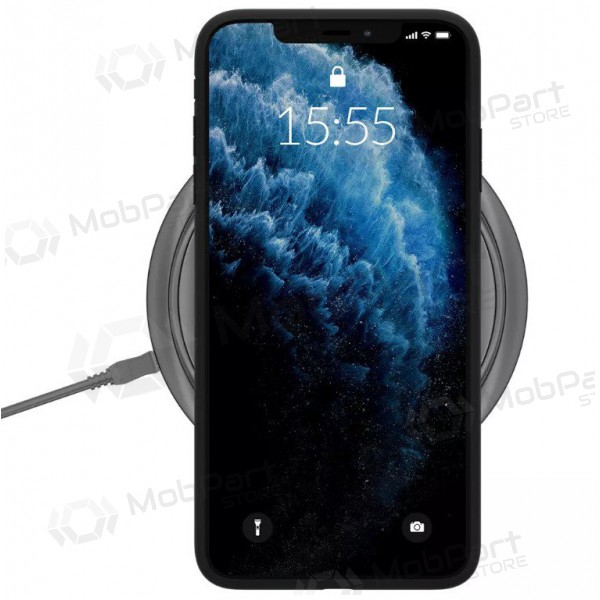 Apple iPhone 15 Plus deksel - 3MK Matt Case (svart)
