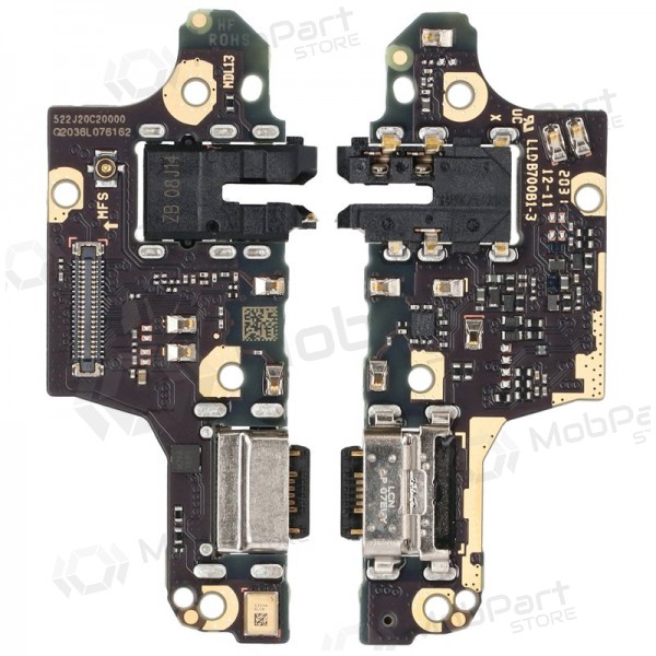 Xiaomi Poco X3 / X3 NFC / X3 Pro ladekontakt og mikrofon med flex (service pack) (original)