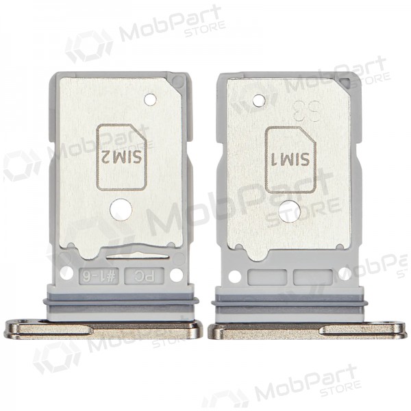 Samsung Galaxy S25 Ultra Dual SIM kortholder (rosa / gyllen) (original)