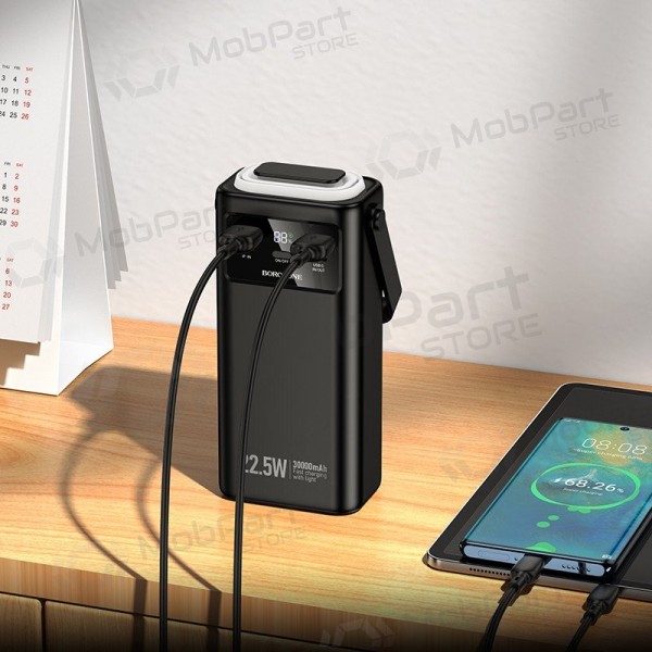Powerbank Power Bank Borofone BJ65 22.5W 30000mAh svart