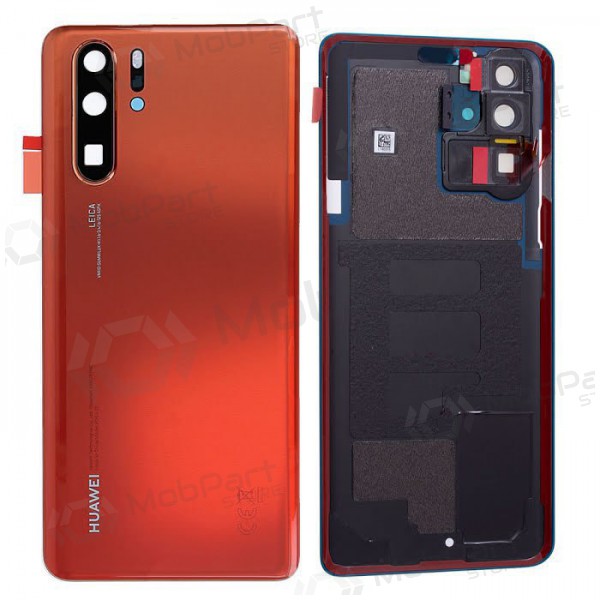 Huawei P30 Pro bakside rød (Amber Sunrise) (brukt grade B, original)
