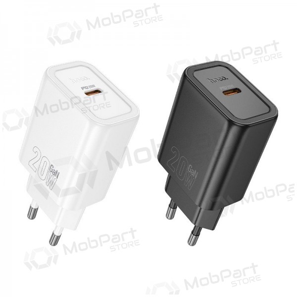 Telefonlader Hoco N60 20 W GaN USB-C svart