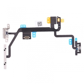 Apple iPhone 8 / SE 2020 on / off låseknapp flex kabel-kontakt  (brukt Grade A, original)