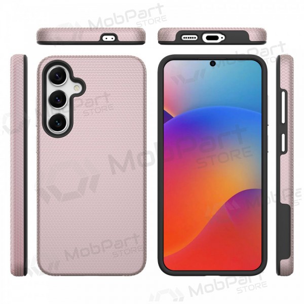 Deksel / etui Perfectionists Triangle Case Samsung A266 A26 5G rožinio aukso Deksel / etui Perfectionists Triangle Case Samsung A266 A26 5G rožinio aukso