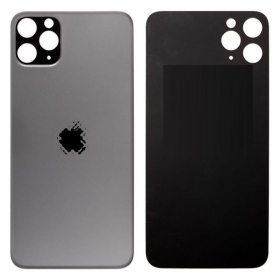 Apple iPhone 11 Pro Max bakside grå (space grey) (bigger hole for camera)