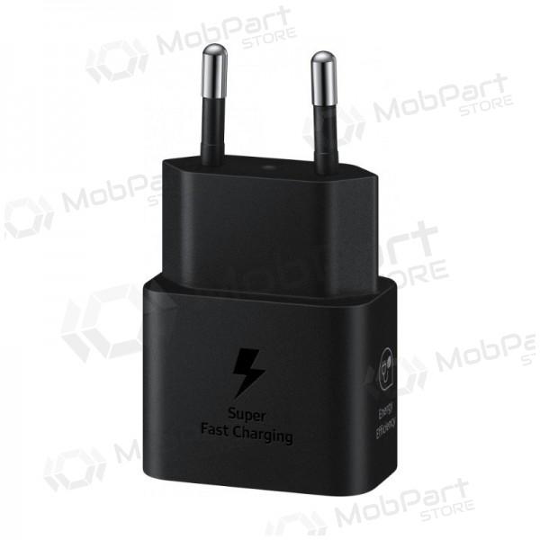 Lader original Samsung EP-T2510NBEGEU 25W i pakken svart