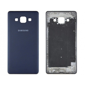 Samsung A500 Galaxy A5 bakside (blå / svart) (brukt grade C, original)