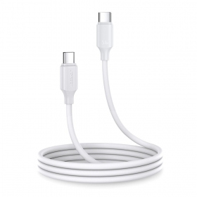 USB kabel Joyroom S-CC060A9 Type-C to Type-C 60W 1.0m hvit