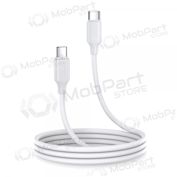 USB kabel Joyroom S-CC060A9 Type-C to Type-C 60W 1.0m hvit