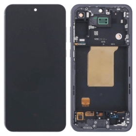 Samsung Galaxy A55 skjerm (Awesome Navy) (med ramme) (original)