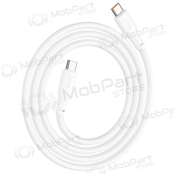 USB kabel Hoco X93 60W USB-C to USB-C 2.0m hvit