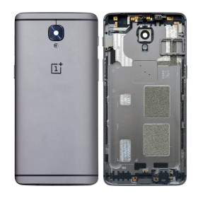 OnePlus 3 / 3T bakside grå (Gunmetal) (brukt grade B, original)