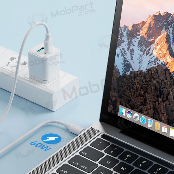 USB kabel Joyroom S-CC060A9 Type-C to Type-C 60W 1.0m svart