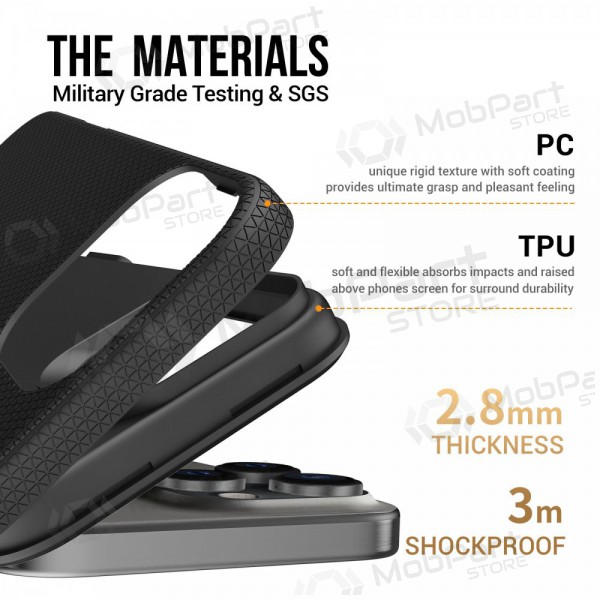 Apple iPhone 11 Pro Max deksel „Perfectionists“ (svart) Apple iPhone 11 Pro Max deksel „Perfectionists“ (svart)