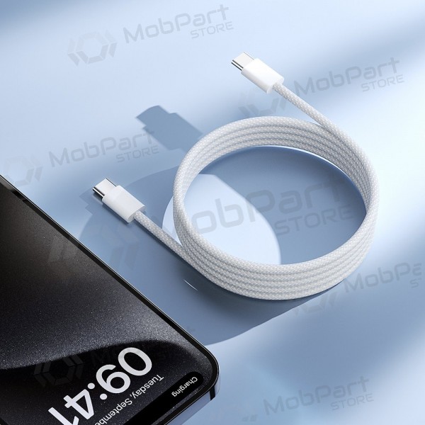 USB kabel Joyroom S-A45 USB-C to USB-C 60W 1.0m hvit