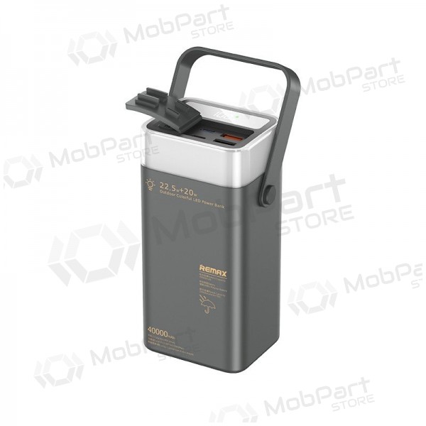 Powerbank Power Bank Remax RPP-596 22.5W 40000mAh grått