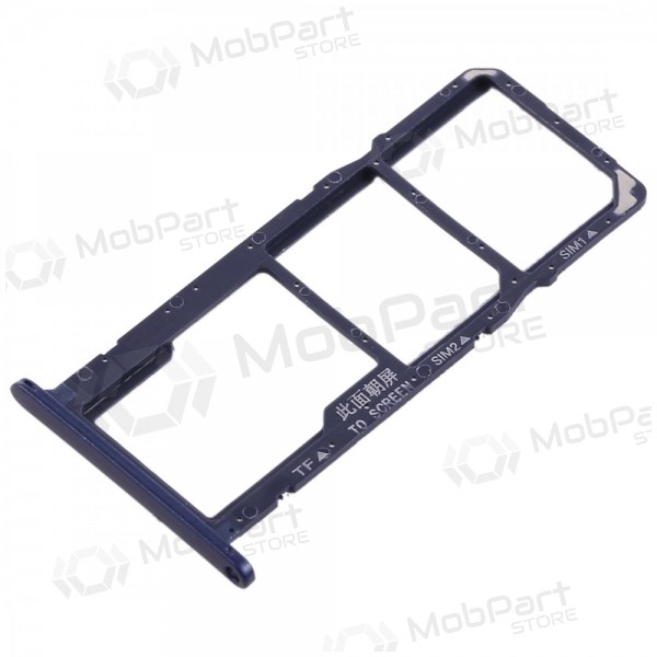 Huawei Y5 2018 SIM kortholder (blå) (original)