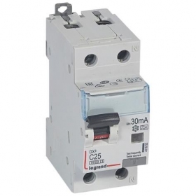 Jordfeilrelé med automatisk bryter Legrand 411053 (C, 32A, 2P, 30mA, 230V)
