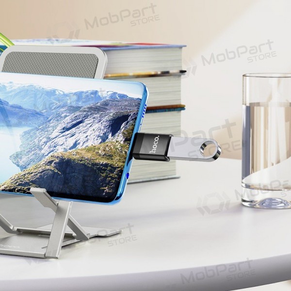 USB-C adapter Hoco UA17 USB-C til USB-A svart