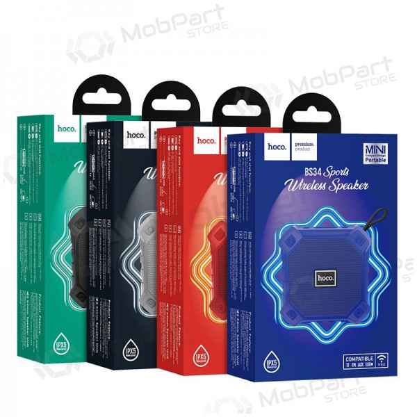 Bluetooth bærbar topphøyttaler Hoco BS34 (svart)