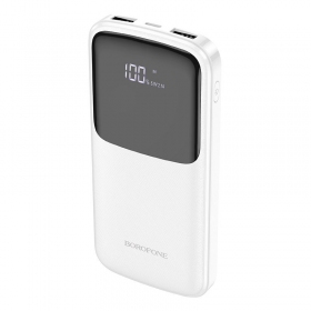 Powerbank Power Bank Borofone BJ17 2xUSB 10000mAh hvitt