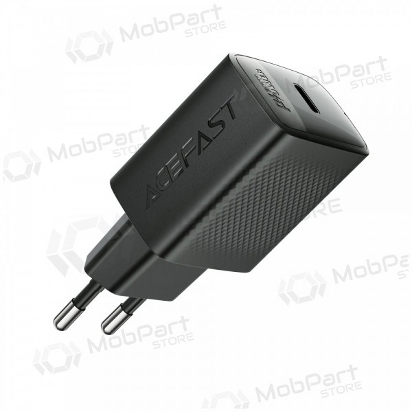 Telefonlader Acefast A104 25 W GaN USB-C svart