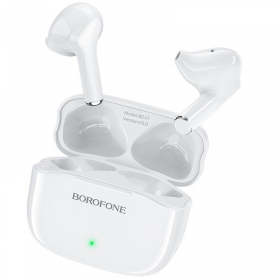 Trådløs hodetelefoner / headset Borofone BE47 Perfecto TWS (hvitt)