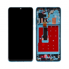 Huawei P30 PRO skjerm (Aurora) (med ramme) (OLED)