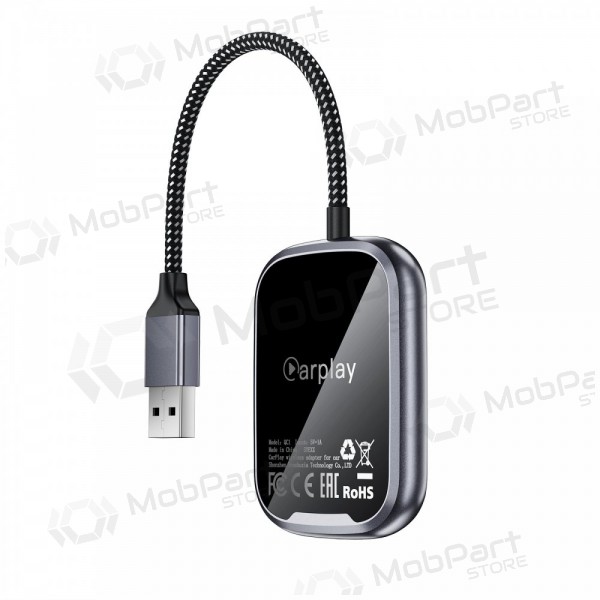 CarPlay-adapter Acefast QC1 trådløs Android Auto svart