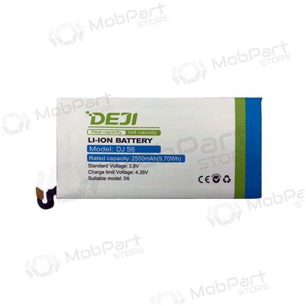 Samsung G920F Galaxy S6 (EB-BG920BBE) batteri / akkumulator (2550mAh)