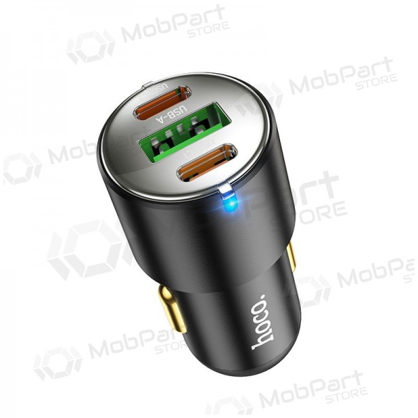 Billader Hoco NZ6 45 W PD 2x USB-C + USB-A svart