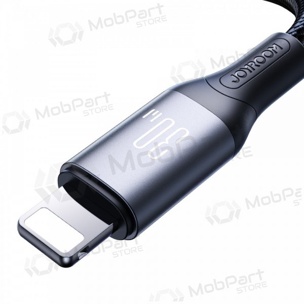 USB kabel Joyroom S-A28 USB-C to Lightning 30W 1.0m svart