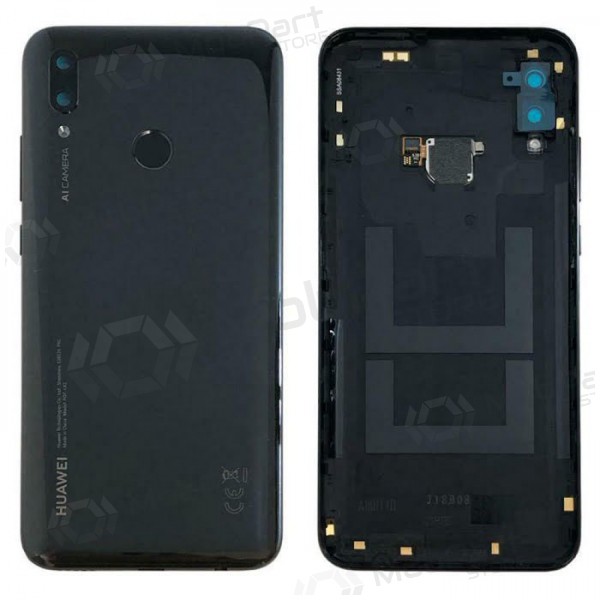 Huawei P Smart 2019 bakside (svart) (brukt grade B, original)