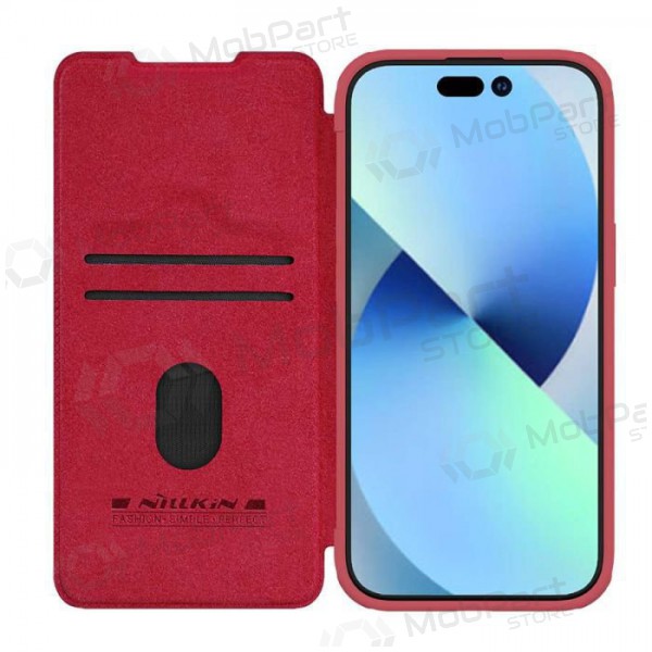 Apple iPhone 14 deksel - Nillkin Leather (rød)