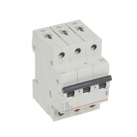 Sikringsautomat MCB RX3 Legrand 419232 (6A, 3P, 400V, 6kA)