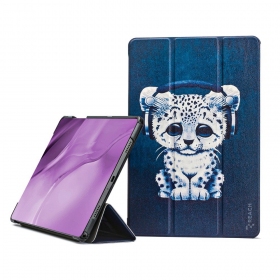 Samsung Galaxy Tab A9+, Tab A11+ deksel - Smart Leather (sad cat)