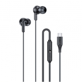Hodetelefoner Awei PC-25T USB-C juodos