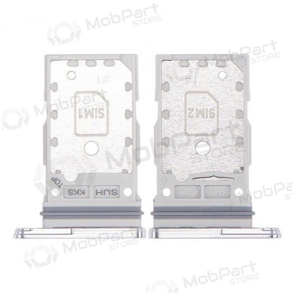 Samsung Galaxy S22 Ultra Dual SIM kortholder (hvit) (original)