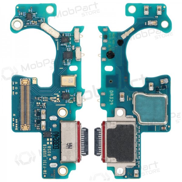 Samsung F731 Galaxy Z Flip 5 5G ladekontakt og mikrofon med flex (service pack) (original) Samsung F731 Galaxy Z Flip 5 5G ladekontakt og mikrofon med flex (service pack) (original)