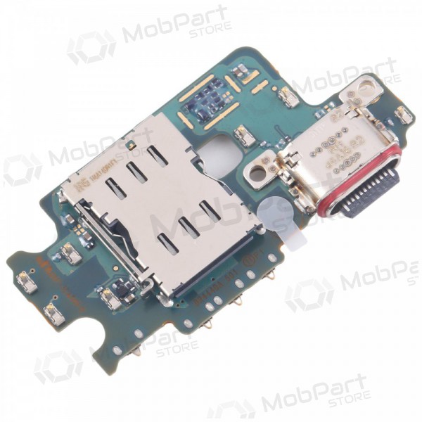 Samsung S931 Galaxy S25 ladekontakt og mikrofon med flex (service pack) (original) Samsung S931 Galaxy S25 ladekontakt og mikrofon med flex (service pack) (original)