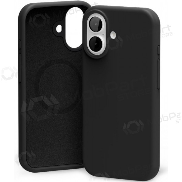 Deksel / etui Mercury Pure Magsafe Silicon Case Apple iPhone 17 svart