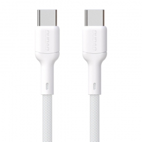 USB-C-kabel Dudao L9C USB-C til USB-C 1 m 65 W hvit
