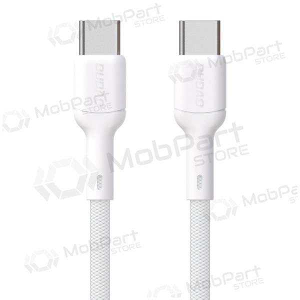 USB-C-kabel Dudao L9C USB-C til USB-C 1 m 65 W hvit