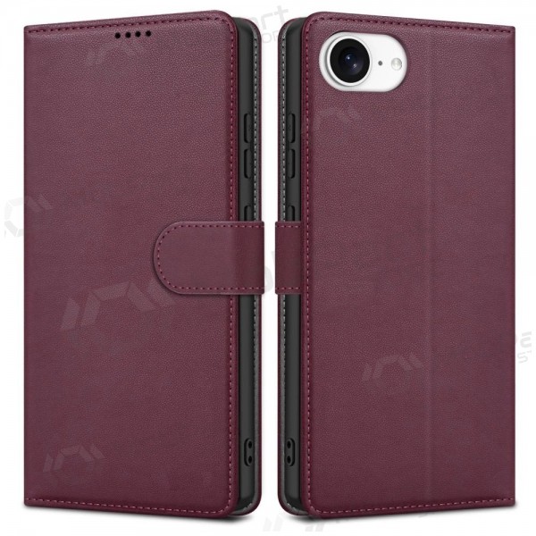 Samsung Galaxy S26+ deksel -Fancy Wallet- (burgunder)